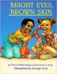 bright eyes brown skin